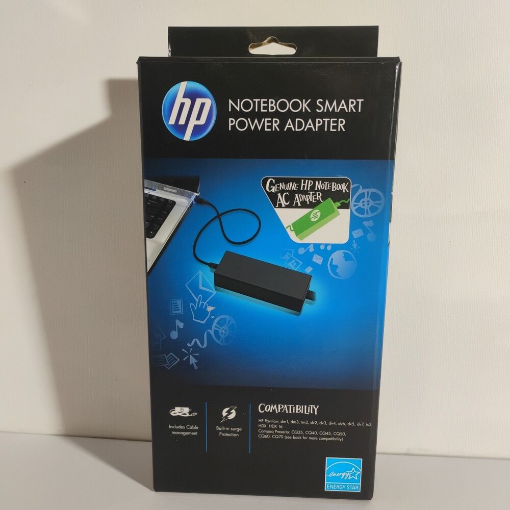 HP Notebook Smart Power Adapter - Black